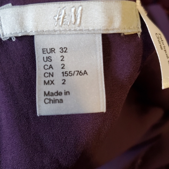 Maxi plum dress - Picture 4 of 4